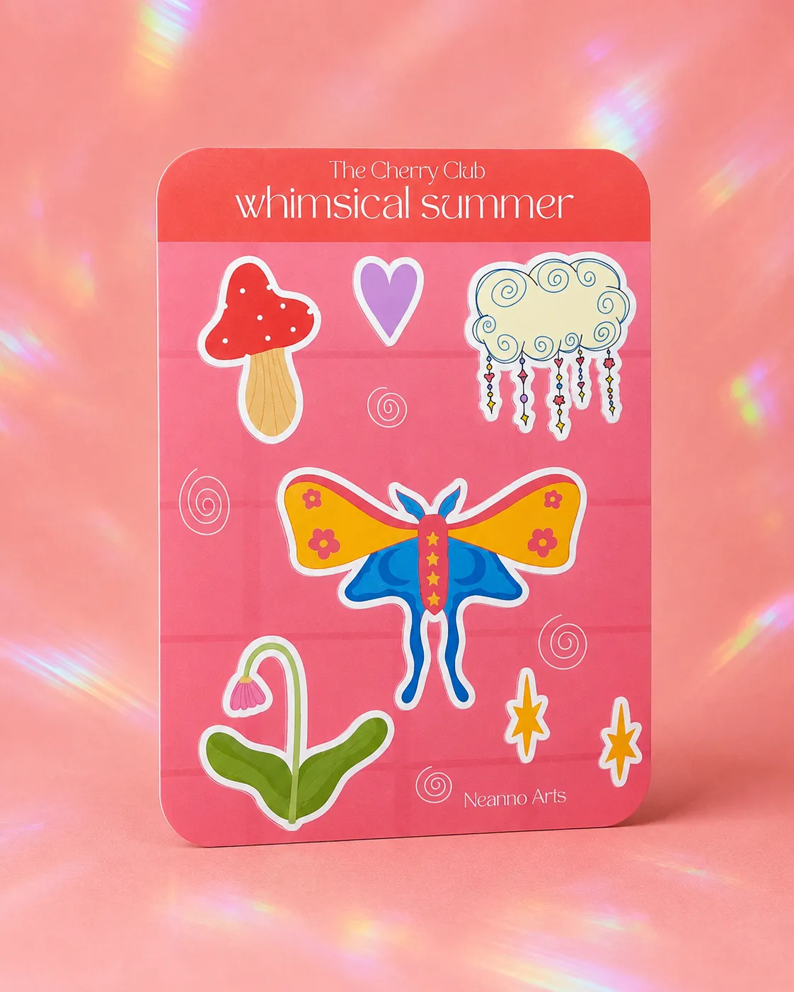 Sticker Sheet whimsical summer