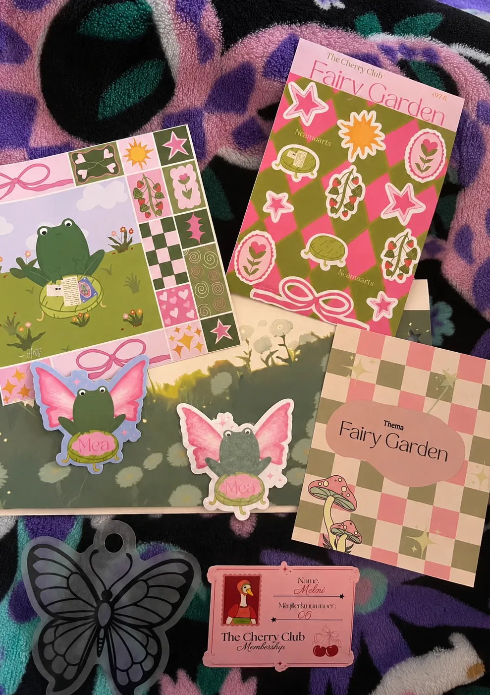 Die ausgepackte Fairy Garden Ausgabe