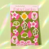 Sticker Sheet „Fairy Garden“ von Neamo Arts