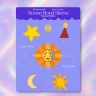 Sticker Sheet „Sonne Mond Sterne“ von Neamo Arts