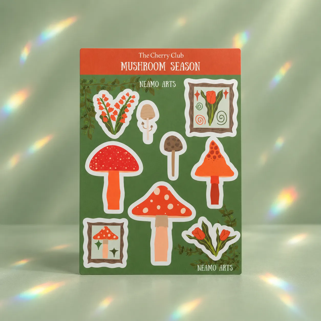 Sticker Sheet Mushroom Season